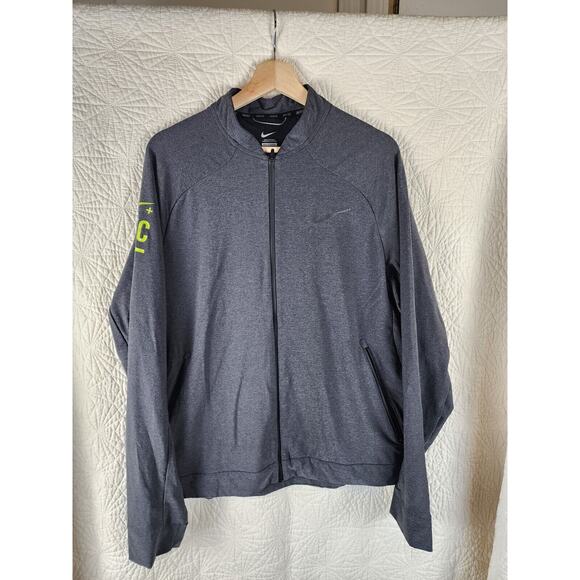 Nike Men's Gray Performance Jacket Size Large Athleisure - Picture 1 of 8